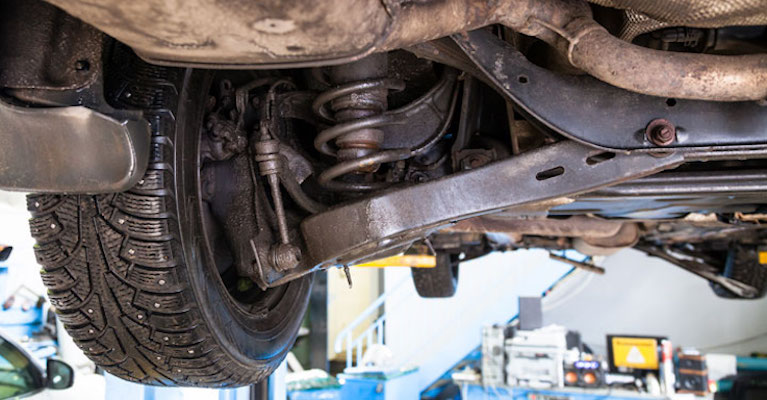 Bring your vehicle to Geller's Automotive for any suspension system problems.